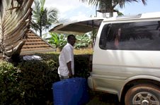 Colobus Tours' vehicles provide plenty of storage for luggage