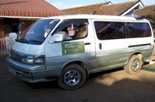 Colobus Tours' luxury 7 seater bus