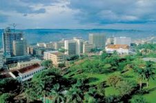 View of Kampala City, Uganda